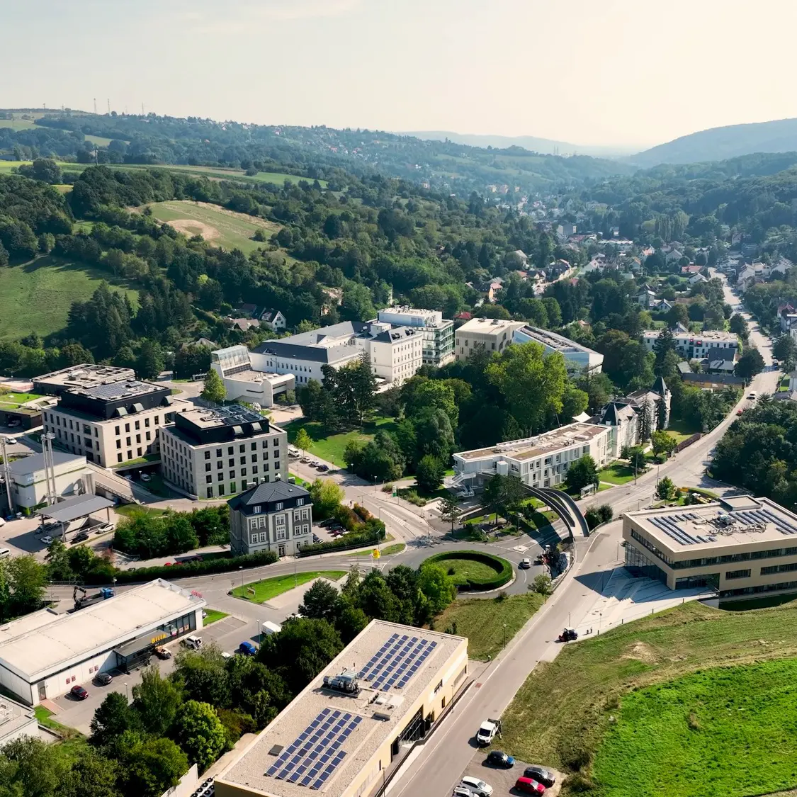 Campus of WU Vienna University of Economics and Business. Photo: Josef Kolbitsch.